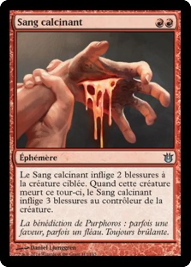 Sang calcinant — Born of the Gods — Magic: The Gathering