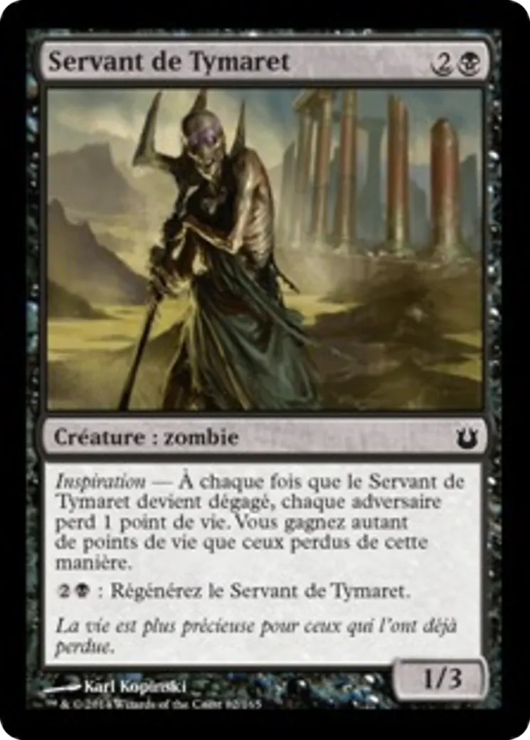 Servant de Tymaret — Born of the Gods — Magic: The Gathering