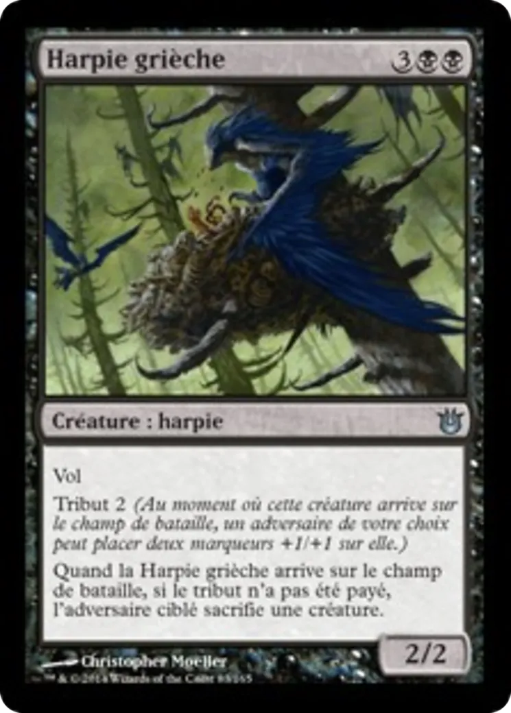 Harpie grièche — Born of the Gods — Magic: The Gathering
