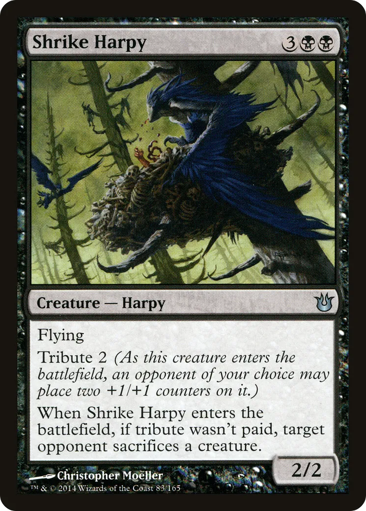 Harpie grièche — Born of the Gods — Magic: The Gathering