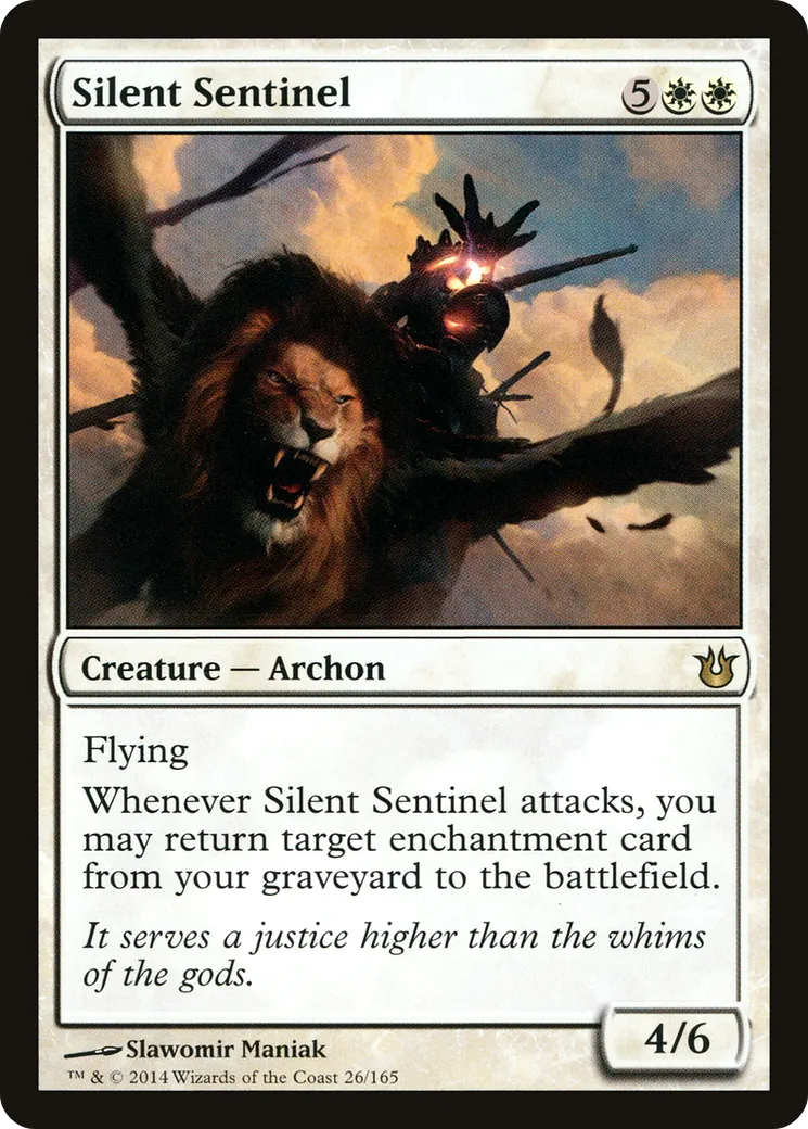 Sentinelle silencieuse — Born of the Gods — Magic: The Gathering