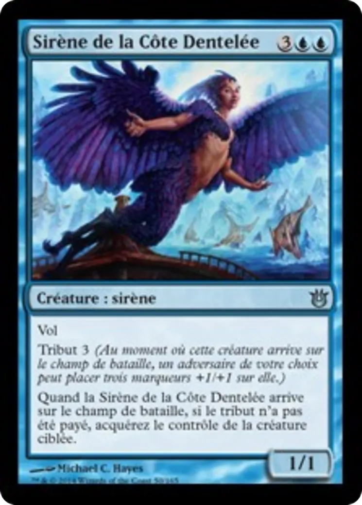 Sirène de la Côte Dentelée — Born of the Gods — Magic: The Gathering