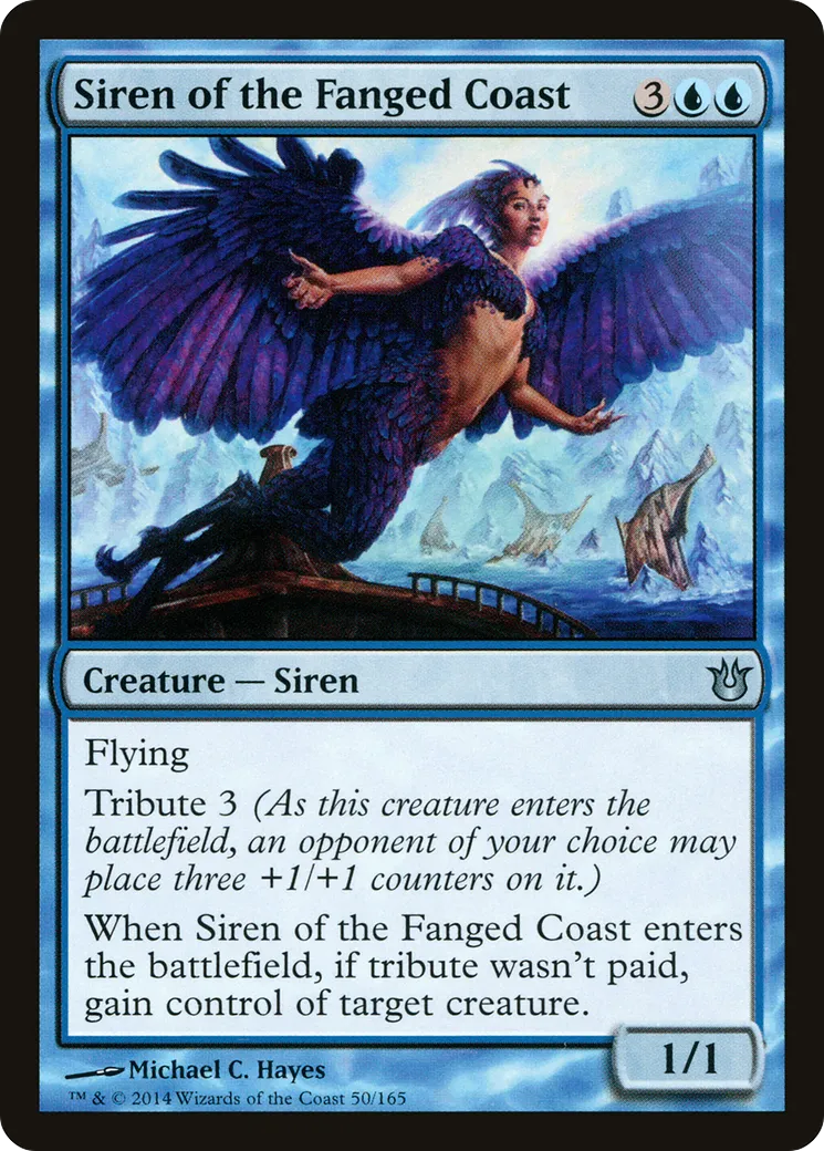 Sirène de la Côte Dentelée — Born of the Gods — Magic: The Gathering