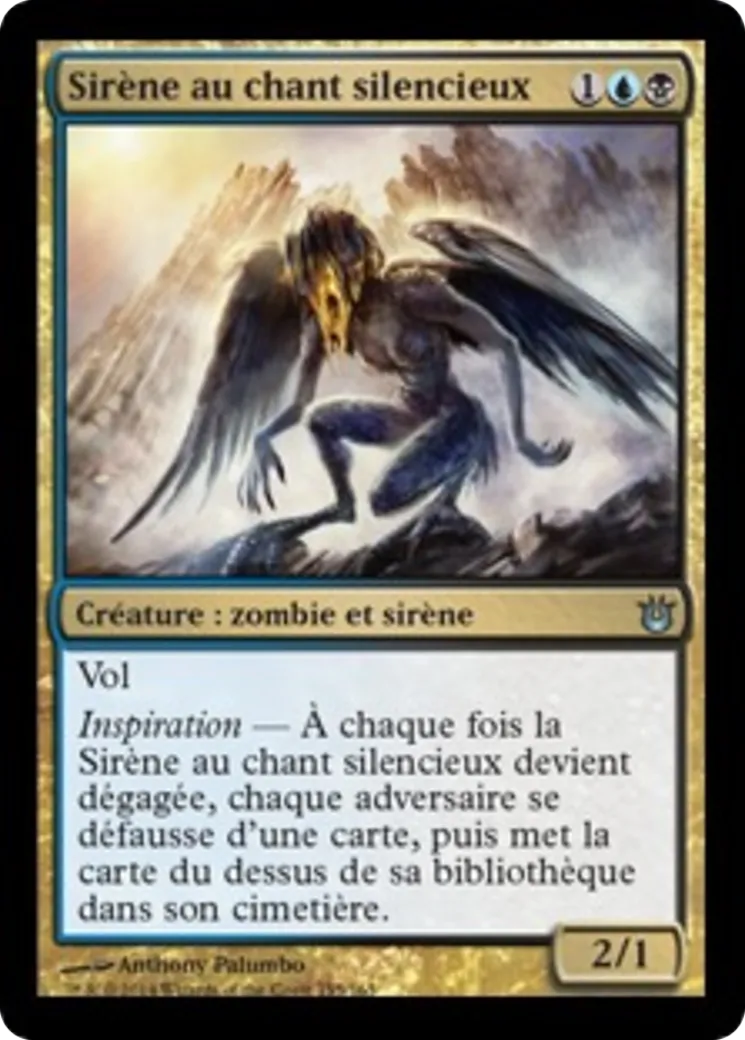 Sirène au chant silencieux — Born of the Gods — Magic: The Gathering