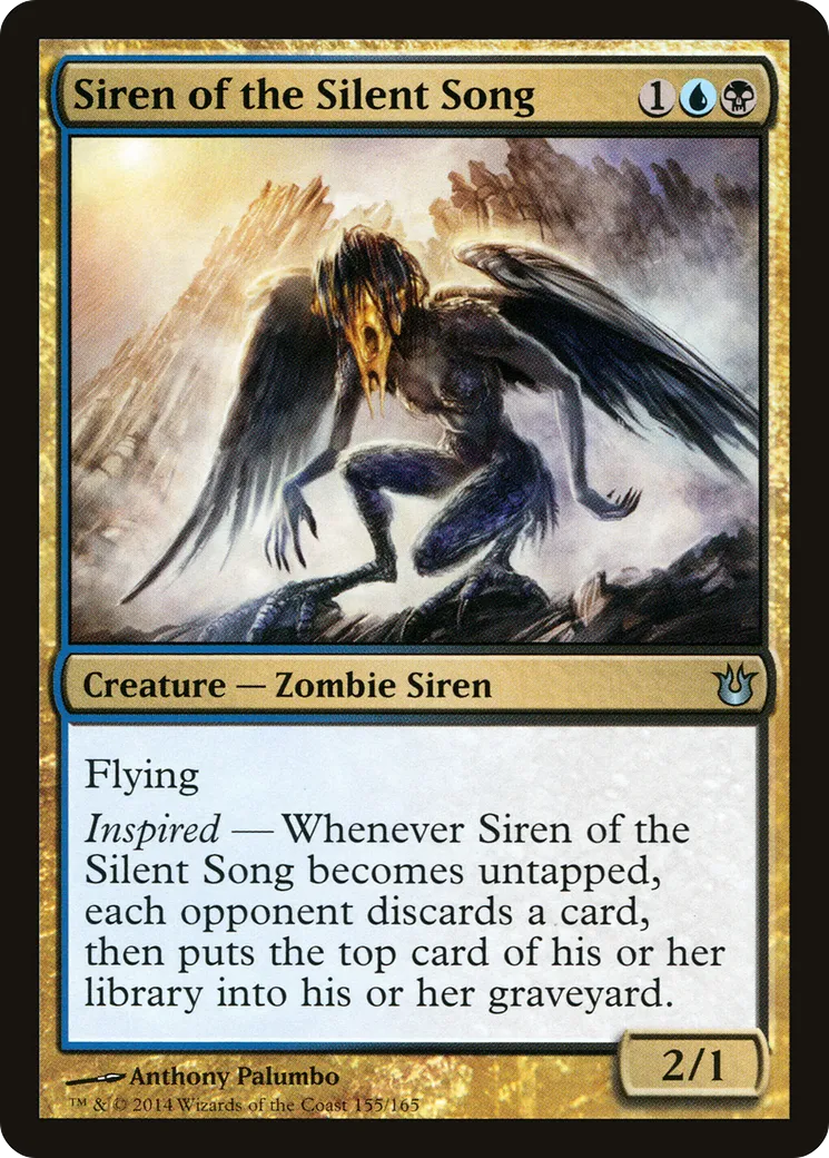 Siren of the Silent Song — Born of the Gods — Magic: The Gathering