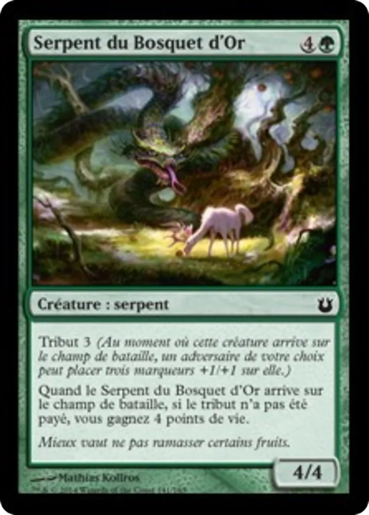 Serpent du Bosquet d'Or from Born of the Gods - Magic: The Gathering