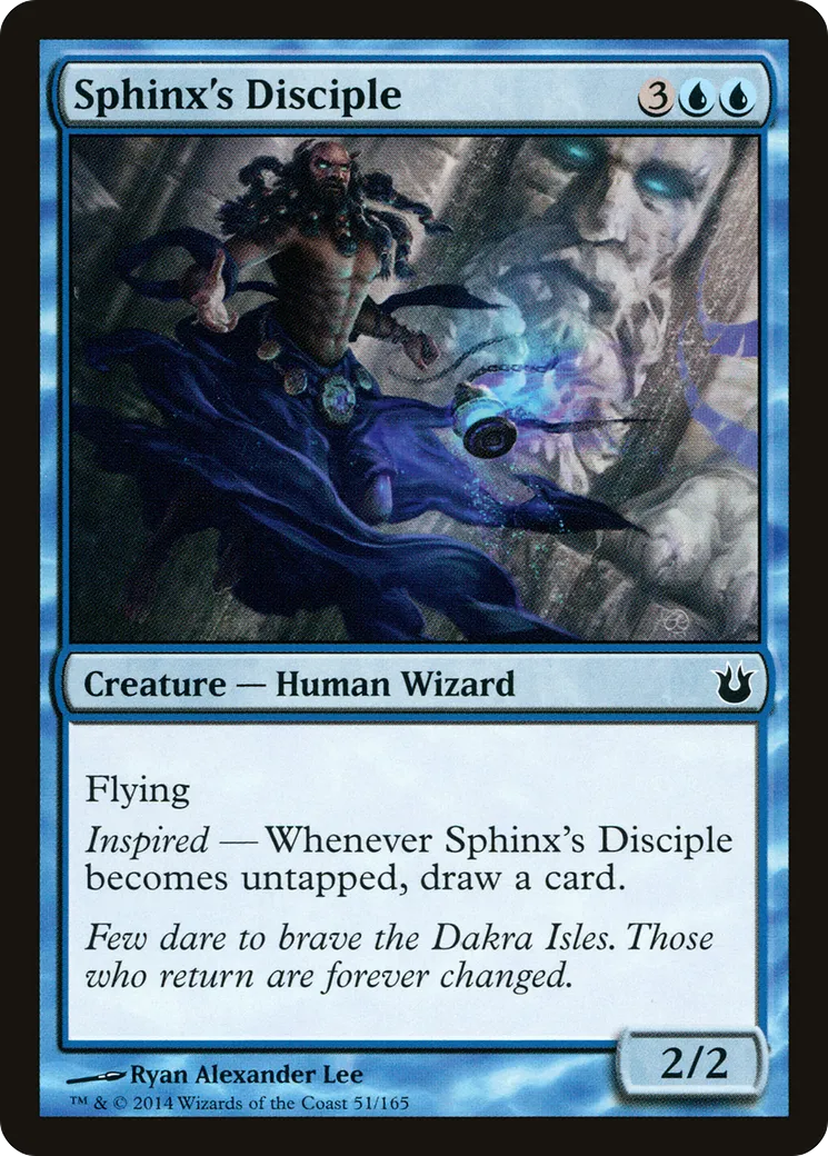 Sphinx's Disciple from Born of the Gods - Magic: The Gathering