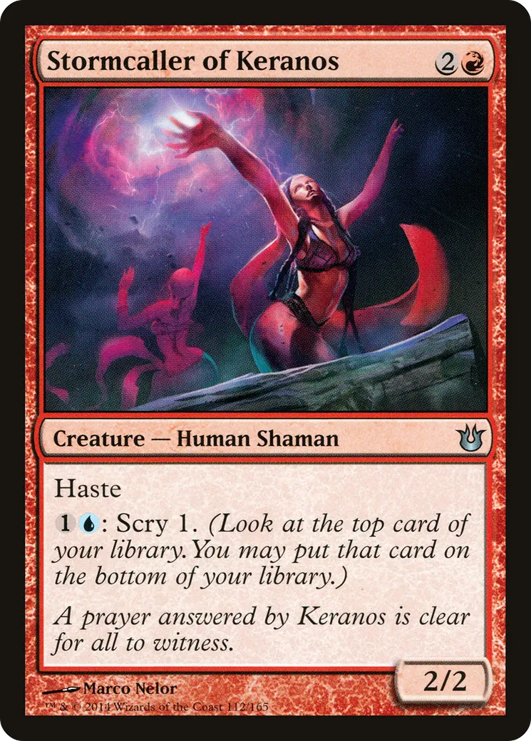 Stormcaller of Keranos — Born of the Gods — Magic: The Gathering