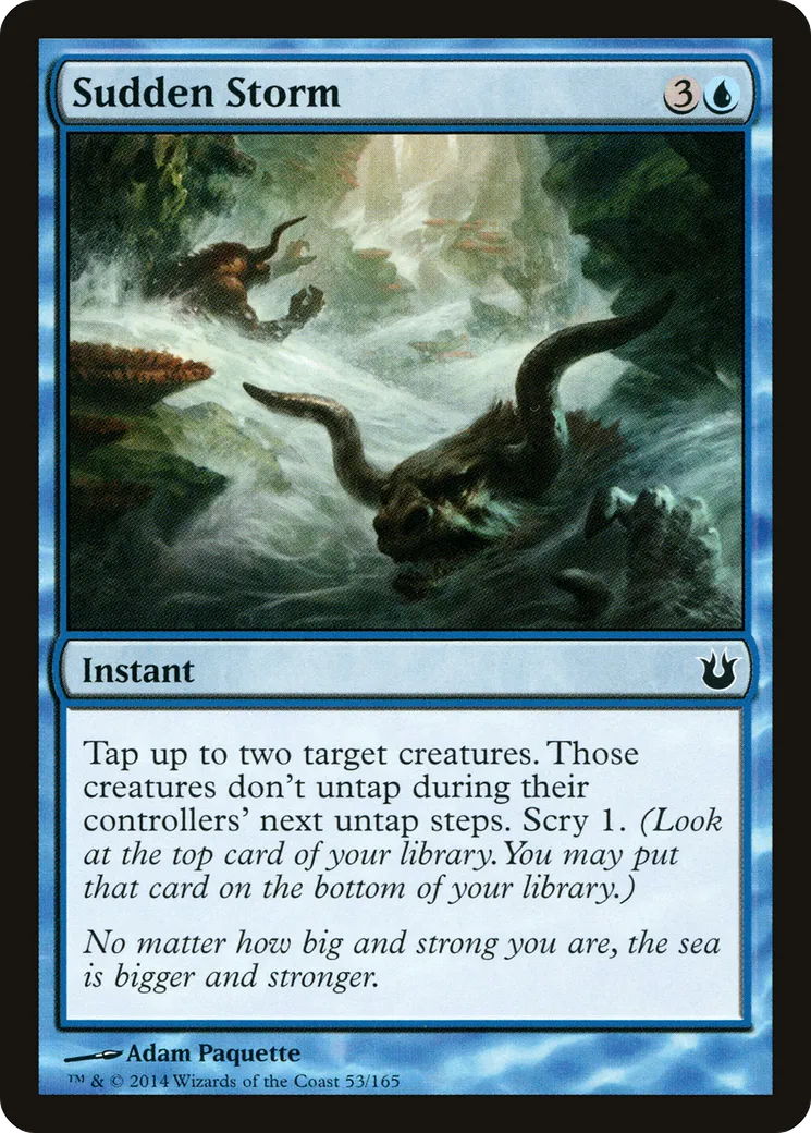 Sudden Storm — Born of the Gods — Magic: The Gathering