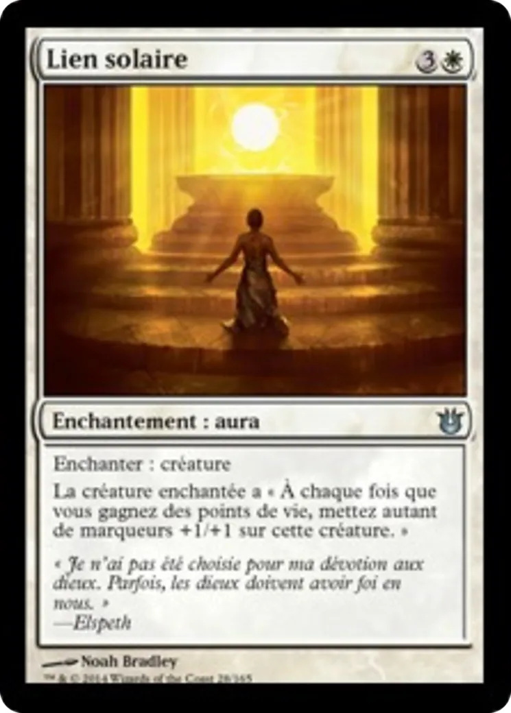 Lien solaire — Born of the Gods — Magic: The Gathering