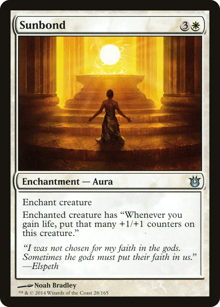 Lien solaire — Born of the Gods — Magic: The Gathering