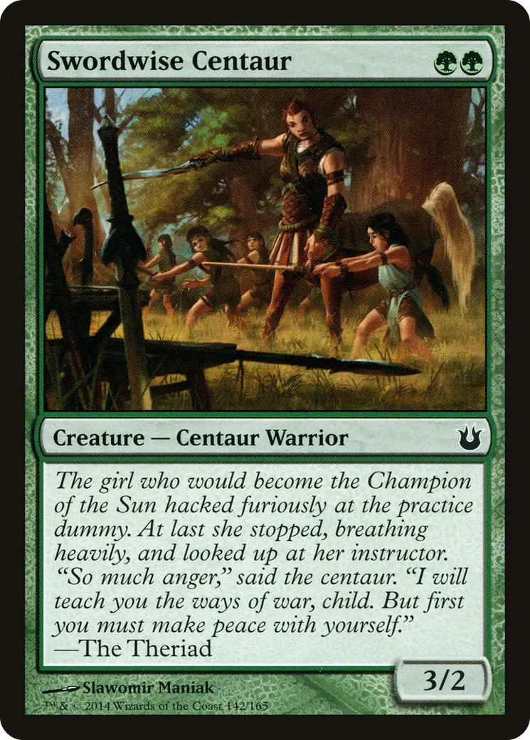 Centaure épéiste — Born of the Gods — Magic: The Gathering