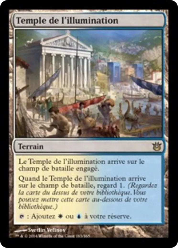 Temple de l'illumination — Born of the Gods — Magic: The Gathering