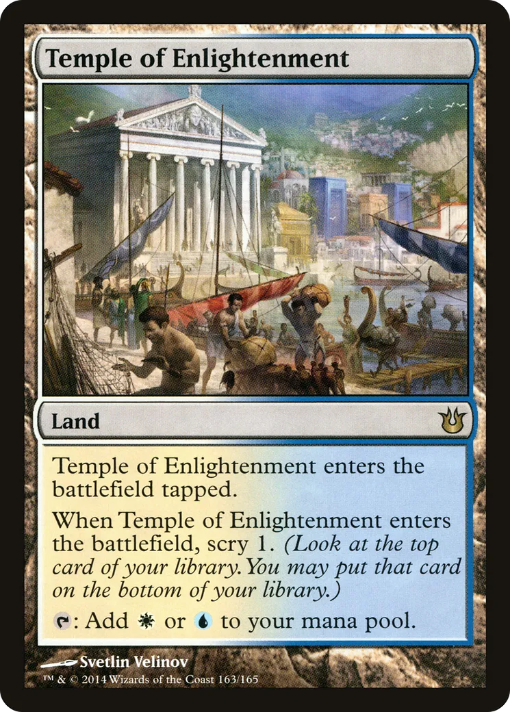 Temple de l'illumination — Born of the Gods — Magic: The Gathering
