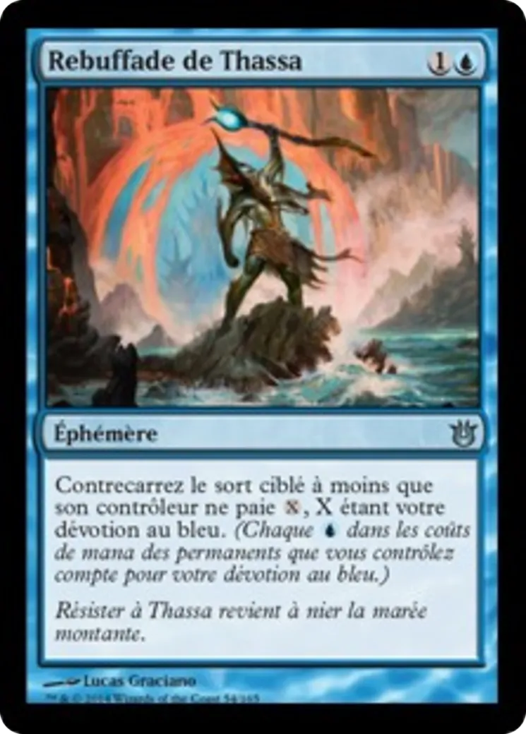 Rebuffade de Thassa — Born of the Gods — Magic: The Gathering
