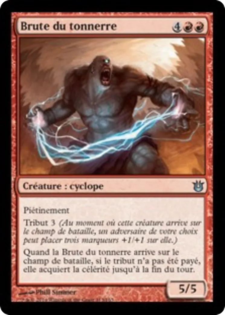 Brute du tonnerre — Born of the Gods — Magic: The Gathering