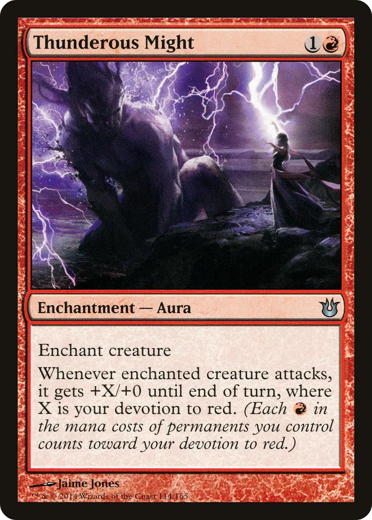 Puissance tonitruante — Born of the Gods — Magic: The Gathering