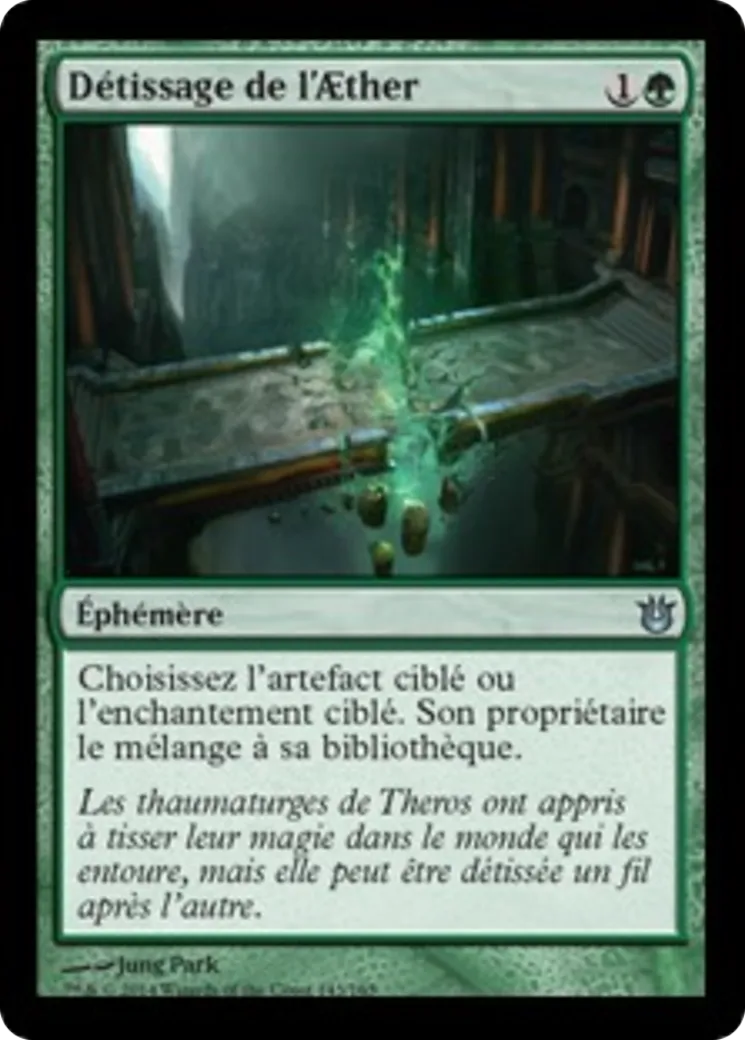Détissage de l'Aether — Born of the Gods — Magic: The Gathering