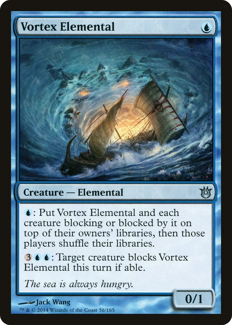 Vortex Elemental — Born of the Gods — Magic: The Gathering