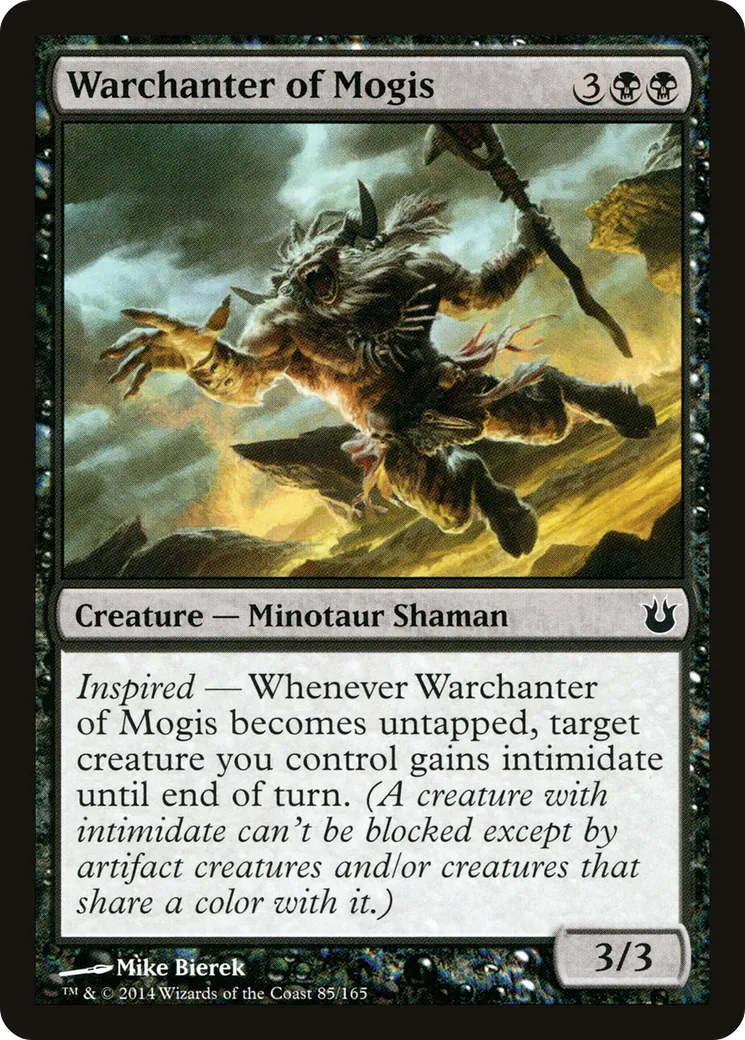 Warchanter of Mogis — Born of the Gods — Magic: The Gathering