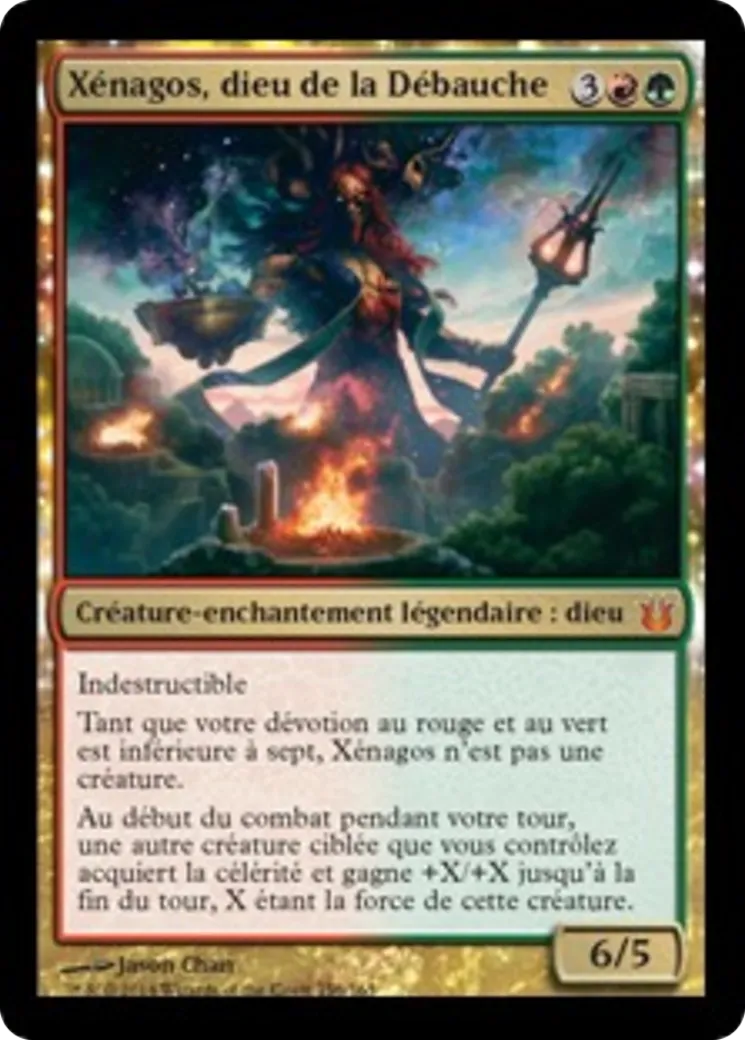 Xénagos, dieu de la Débauche — Born of the Gods — Magic: The Gathering