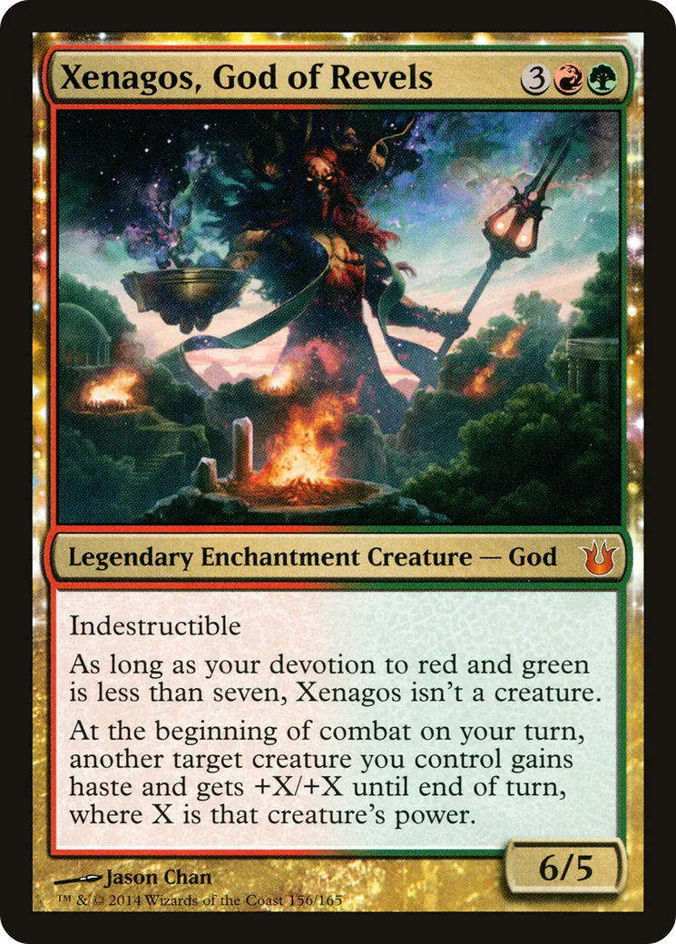 Xenagos, God of Revels — Born of the Gods — Magic: The Gathering