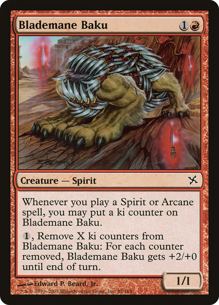 Blademane Baku — Betrayers of Kamigawa — Magic: The Gathering