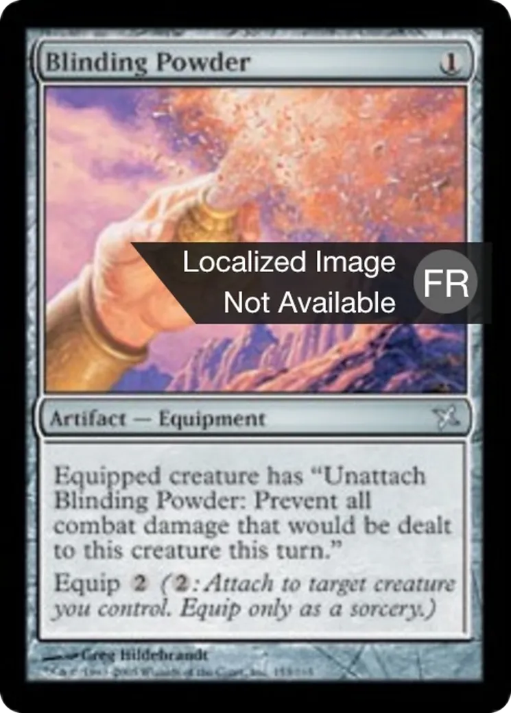 Poudre aveuglante — Betrayers of Kamigawa — Magic: The Gathering