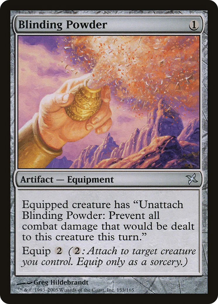 Blinding Powder — Betrayers of Kamigawa — Magic: The Gathering