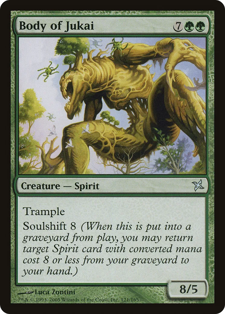 Body of Jukai — Betrayers of Kamigawa — Magic: The Gathering