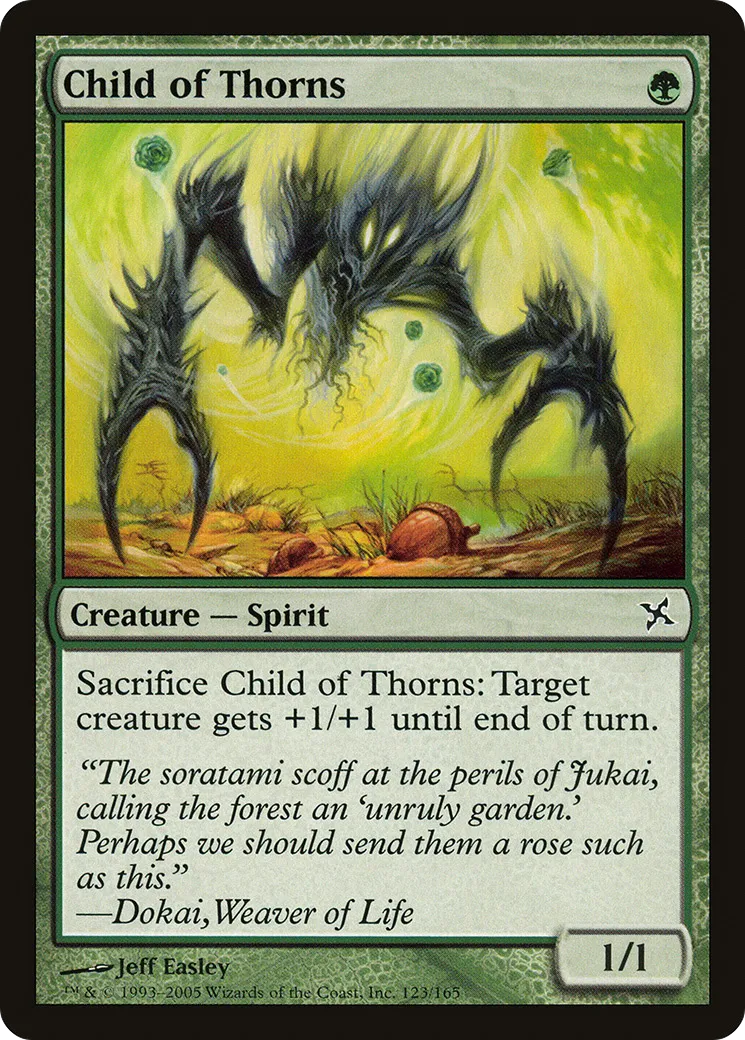Child of Thorns — Betrayers of Kamigawa — Magic: The Gathering