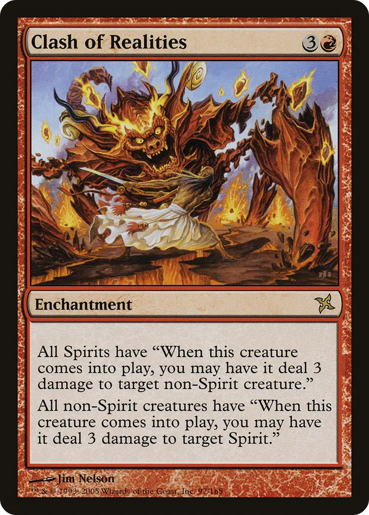 Conflit de réalités — Betrayers of Kamigawa — Magic: The Gathering
