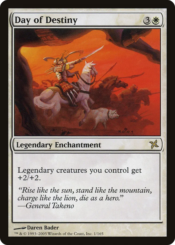 Jour de la Destinée — Betrayers of Kamigawa — Magic: The Gathering