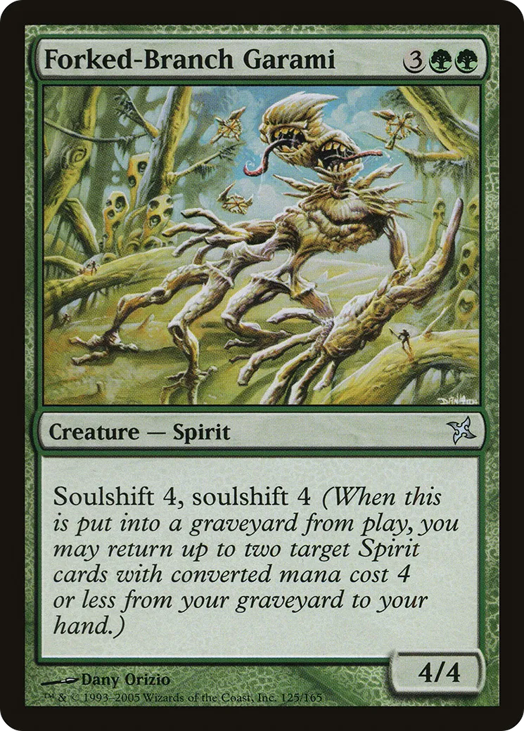 Garami à branche fourchue — Betrayers of Kamigawa — Magic: The Gathering