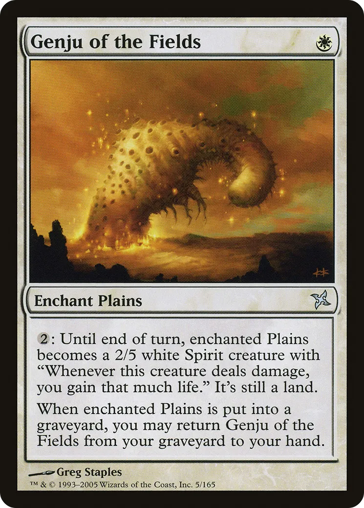 Genju of the Fields — Betrayers of Kamigawa — Magic: The Gathering