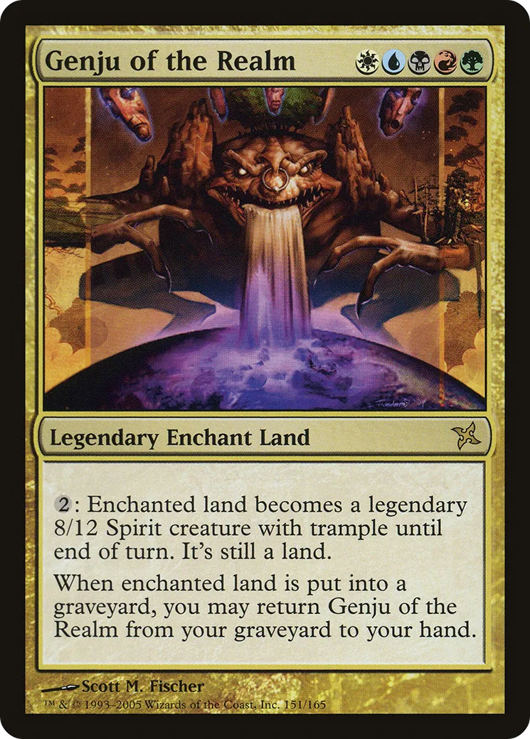 Genju of the Realm — Betrayers of Kamigawa — Magic: The Gathering