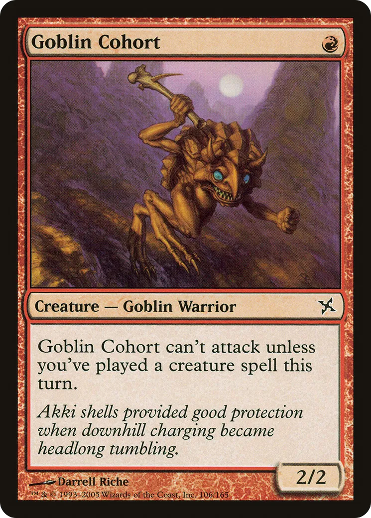 Goblin Cohort — Betrayers of Kamigawa — Magic: The Gathering