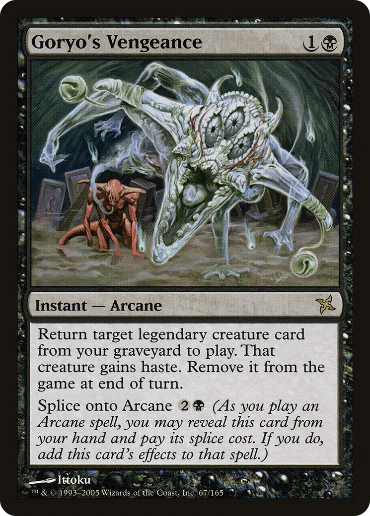 Vengeance selon Goryo — Betrayers of Kamigawa — Magic: The Gathering