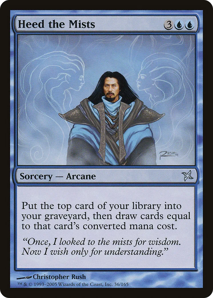 Heed the Mists — Betrayers of Kamigawa — Magic: The Gathering