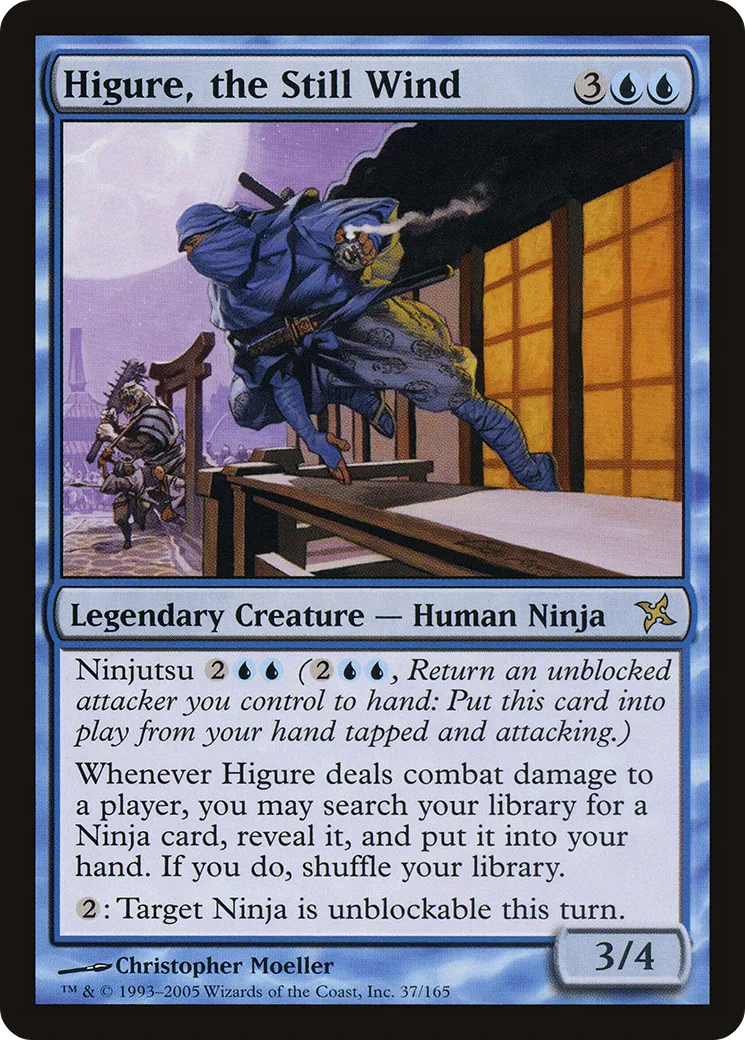 Higure, le vent immobile — Betrayers of Kamigawa — Magic: The Gathering