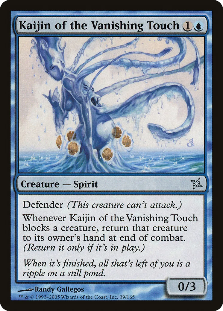 Kaijin of the Vanishing Touch — Betrayers of Kamigawa — Magic: The Gathering