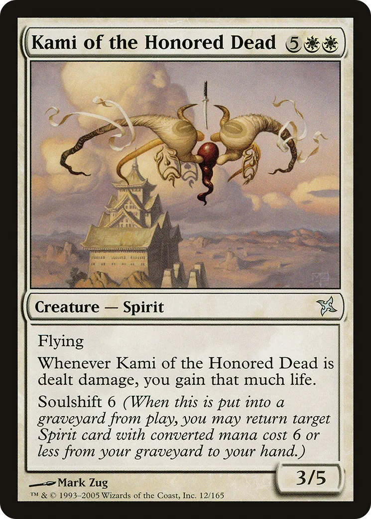 Kami of the Honored Dead — Betrayers of Kamigawa — Magic: The Gathering