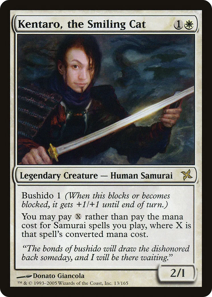 Kentaro, the Smiling Cat — Betrayers of Kamigawa — Magic: The Gathering