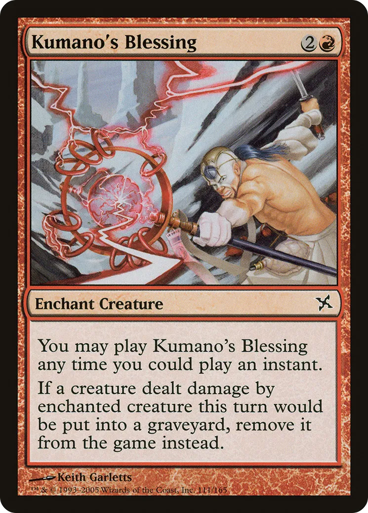 Kumano's Blessing — Betrayers of Kamigawa — Magic: The Gathering