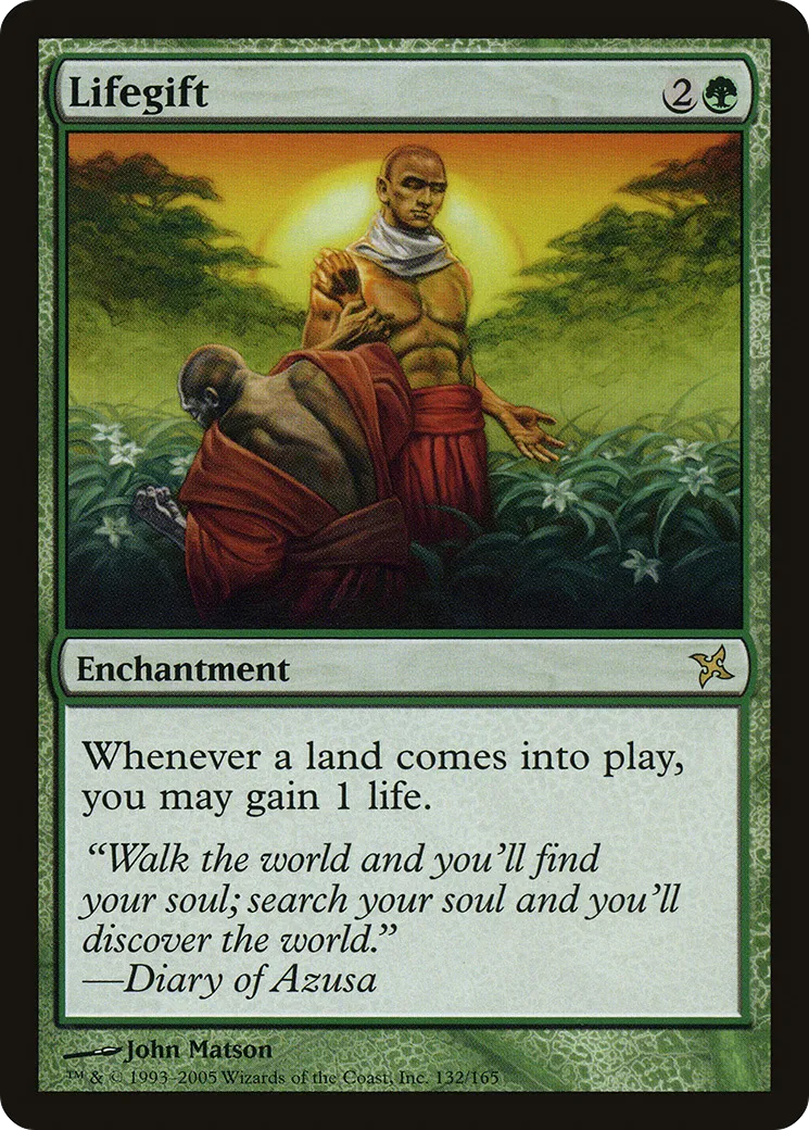 Don de vie — Betrayers of Kamigawa — Magic: The Gathering