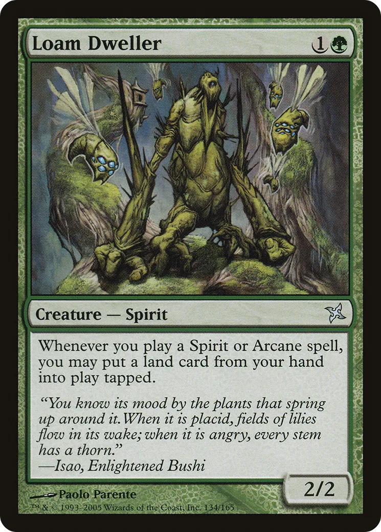 Loam Dweller — Betrayers of Kamigawa — Magic: The Gathering