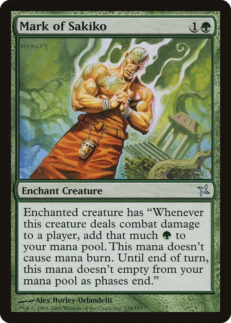 Marque de Sakiko — Betrayers of Kamigawa — Magic: The Gathering