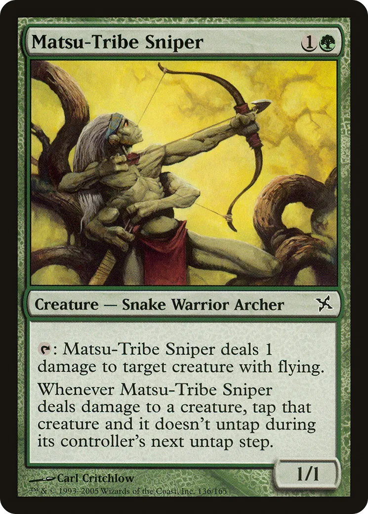Franc-tireur de la tribu Matsu — Betrayers of Kamigawa — Magic: The Gathering