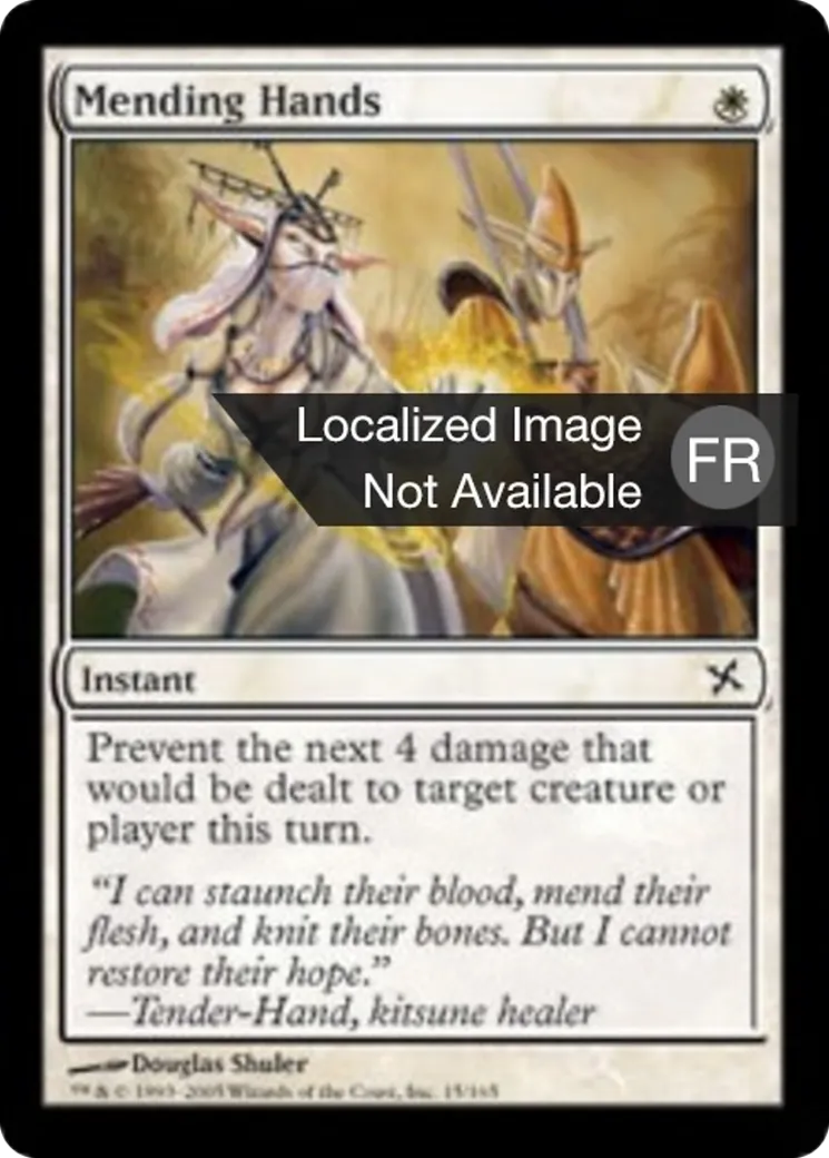 Mains réparatrices — Betrayers of Kamigawa — Magic: The Gathering
