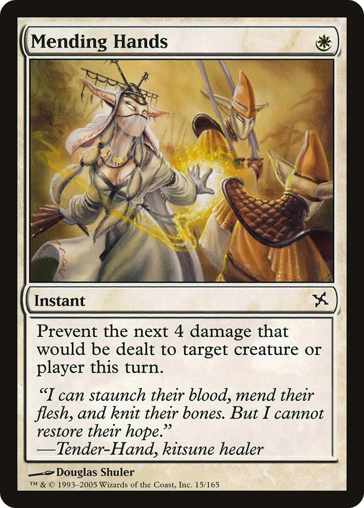 Mending Hands — Betrayers of Kamigawa — Magic: The Gathering